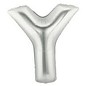 40" Letter Y Silver