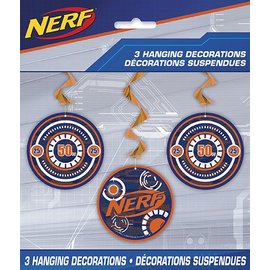Nerf Hanging Swirl Decorations