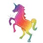 54" Holographic Unicorn Rainbow Balloons