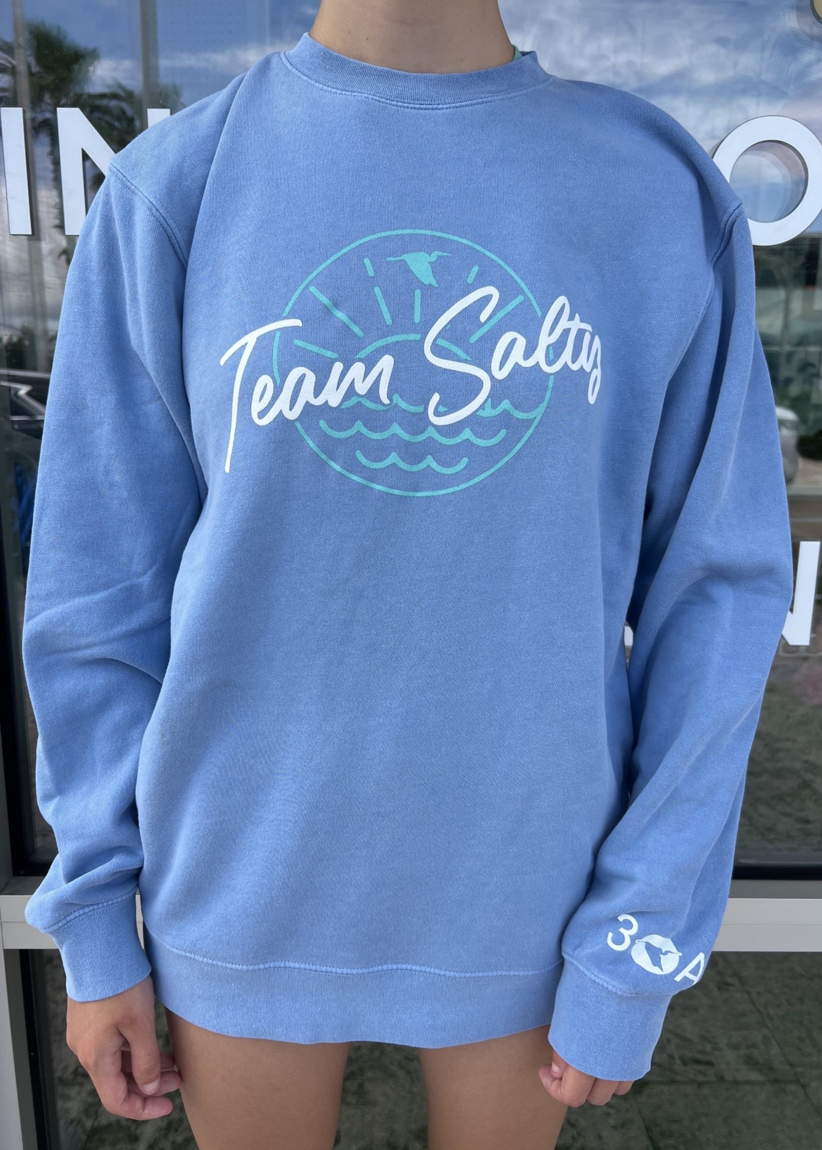 Team Salty Team Salty Crewneck Sweatshirt