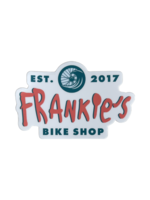 Team Salty Frankie's Handwriting Cut Out Sticker