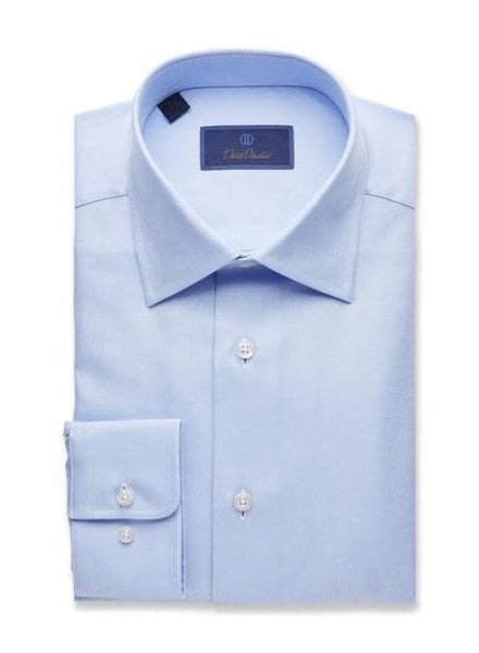 David Donahue David Donahue Solid Dress Shirt Reg