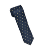 Private Stock Private stock ties - Navy with Maize Block M