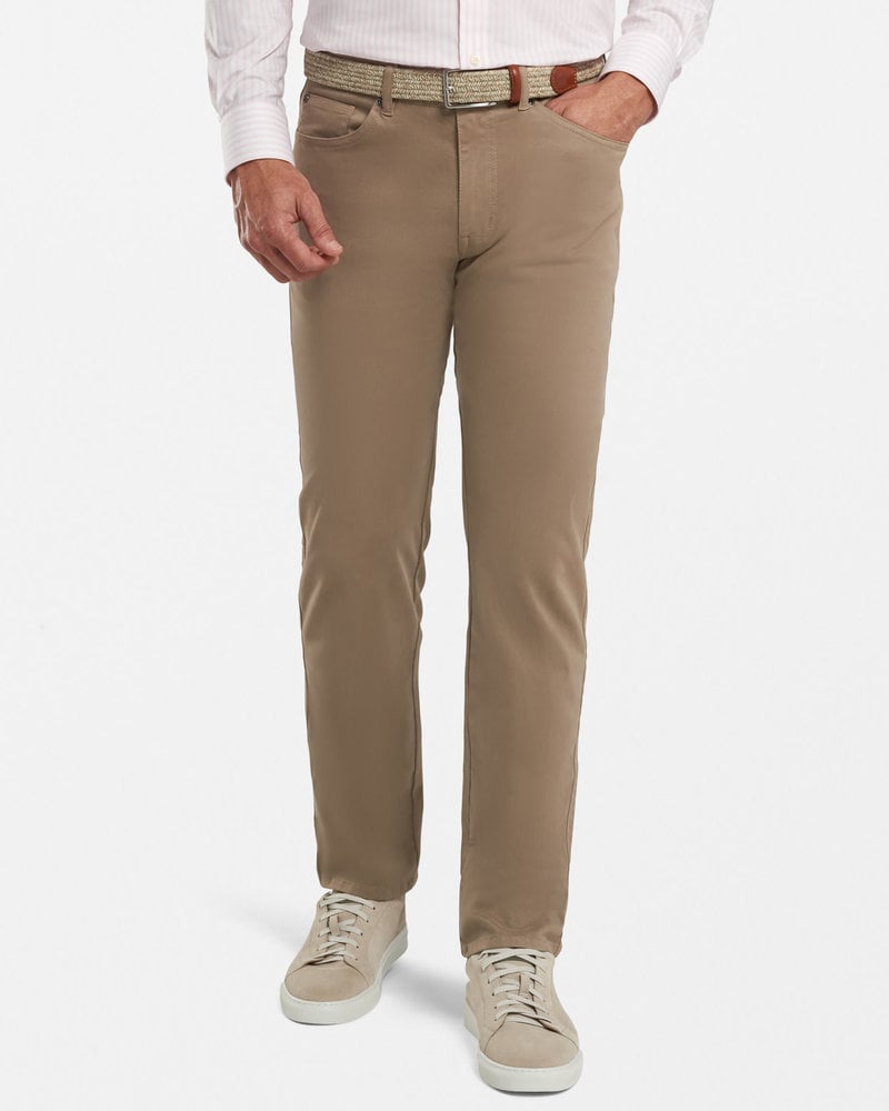 Peter Millar Ultimate Sateen Five-Pocket Pant - Sand – Chancellor's