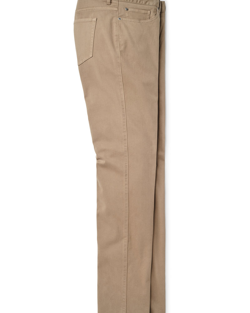 Peter Millar Regular-fit Ultimate Sateen Five-pocket Pants In Navy