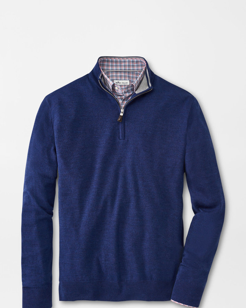 Peter Millar Peter Millar Crown Soft Merino-Silk Quarter-Zip Sweater