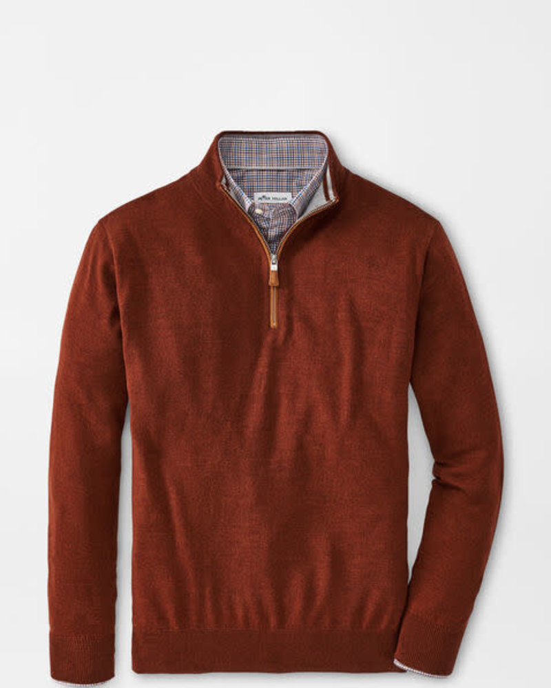 Peter Millar Quarter-Zip Sweater with 