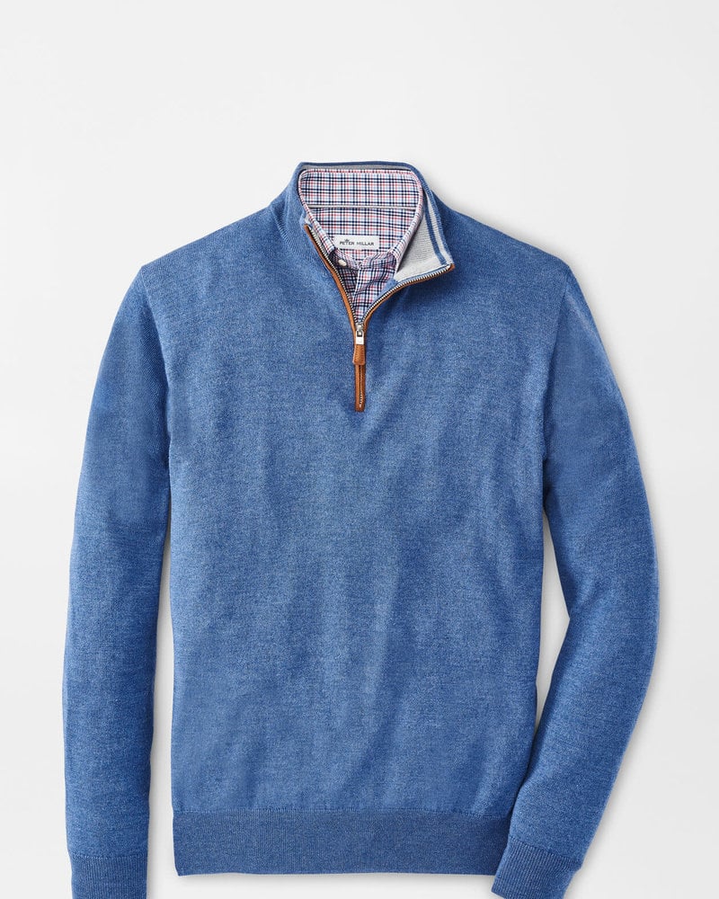 Peter Millar Peter Millar Quarter-Zip Sweater with Contrast Trim
