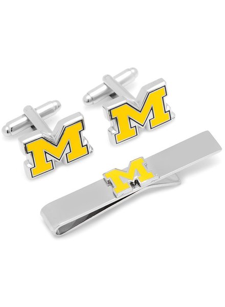 Cufflinks Inc University of Michigan Cufflink & Tie Bar Set