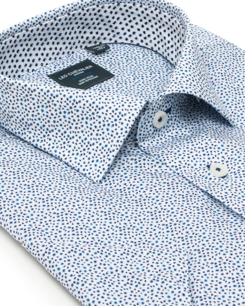 Leo Chevalier Leo Chevalier 100% Cotton Non-Iron Sport Shirt