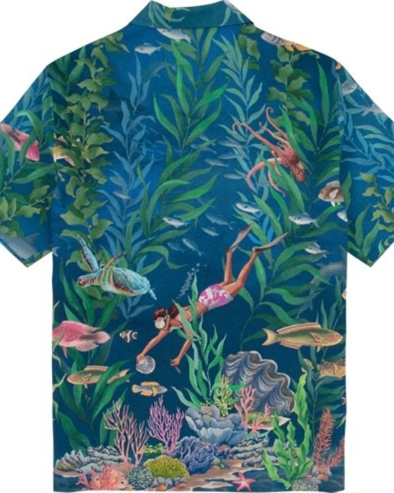 Tori Richards Treasure Delve Hawaiian Shirt