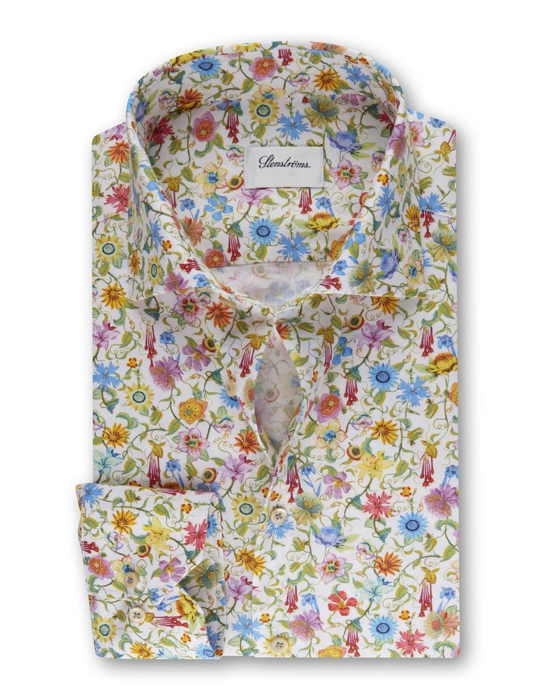 Stenstroms Stenstroms Floral Print Dress Shirt