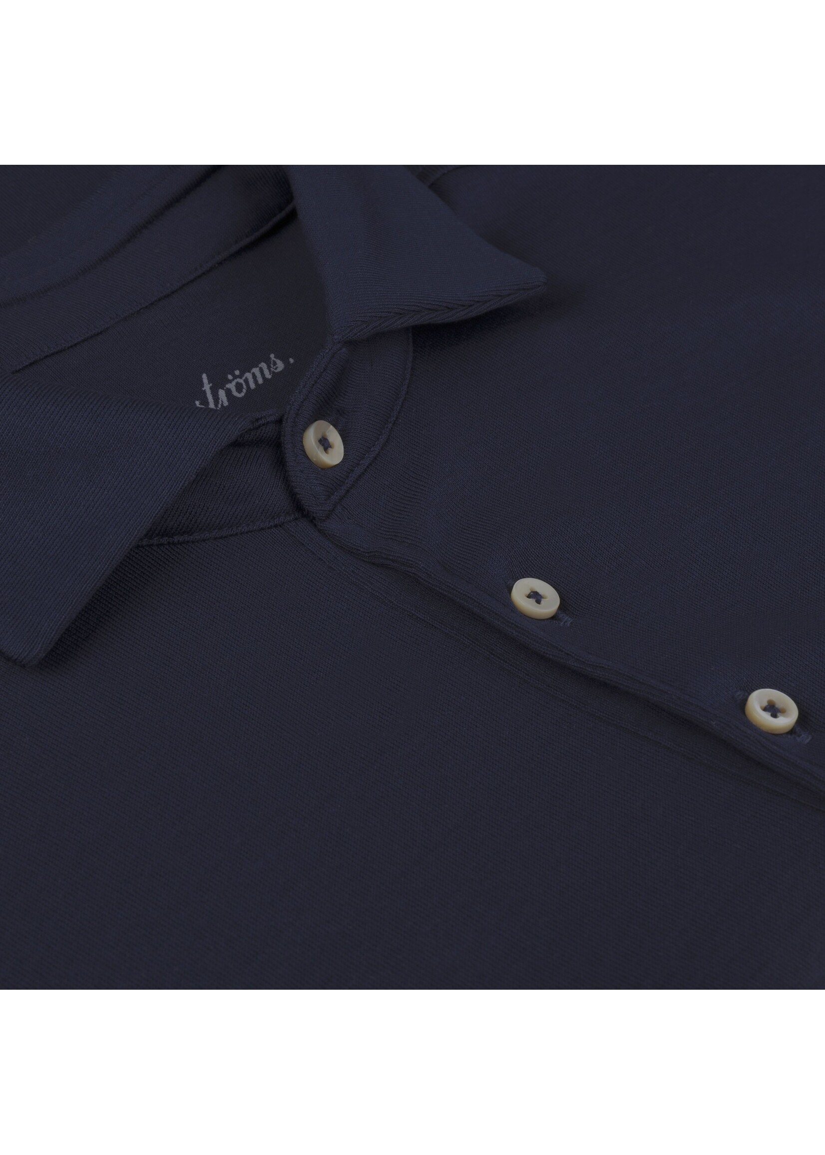 Stenstroms Stenstroms Mercerized Cotton Polo Shirt