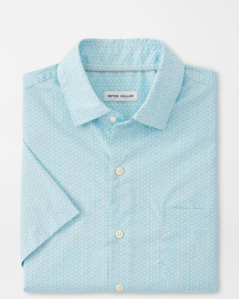 Peter Millar Peter Millar Summer Slice Cotton-Stretch Sport Shirt