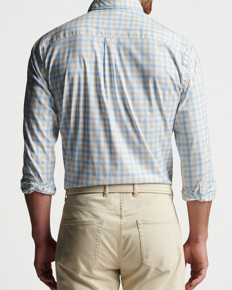 Peter Millar Peter Millar Mackinac Cotton-Stretch Sport Shirt