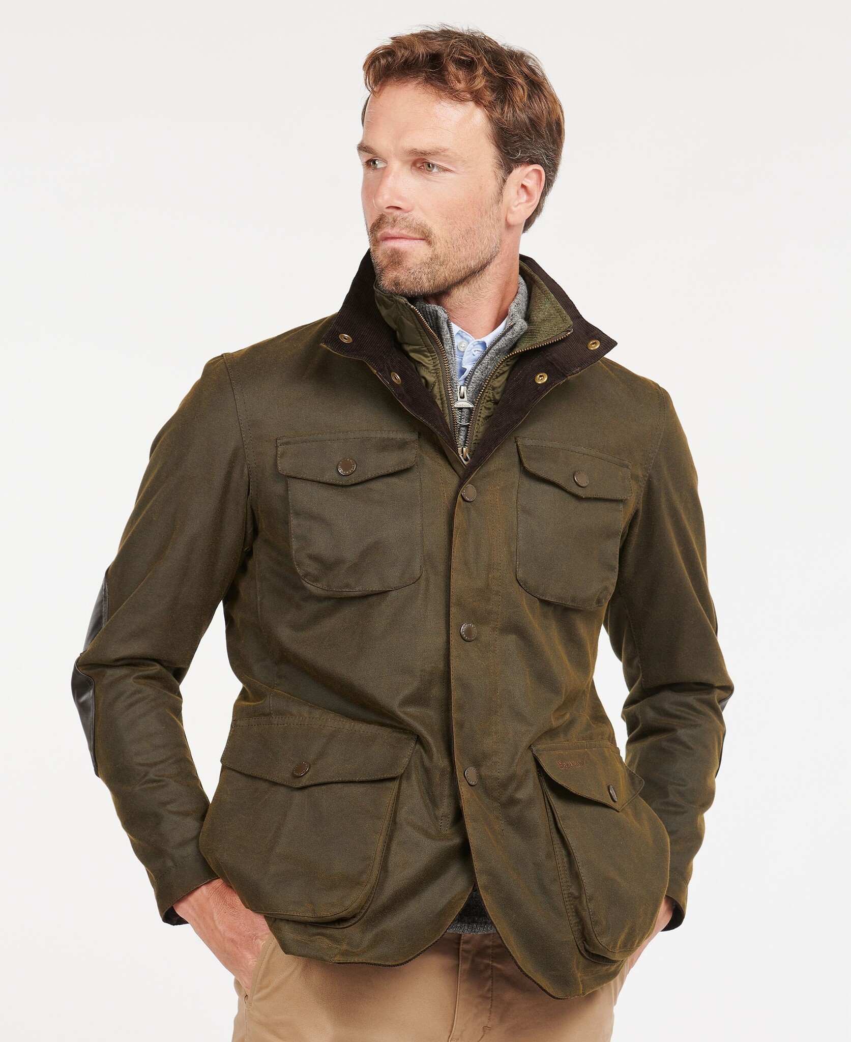 Barbour　Ogston Waxed Jacket　69240319-01S身幅約58cm