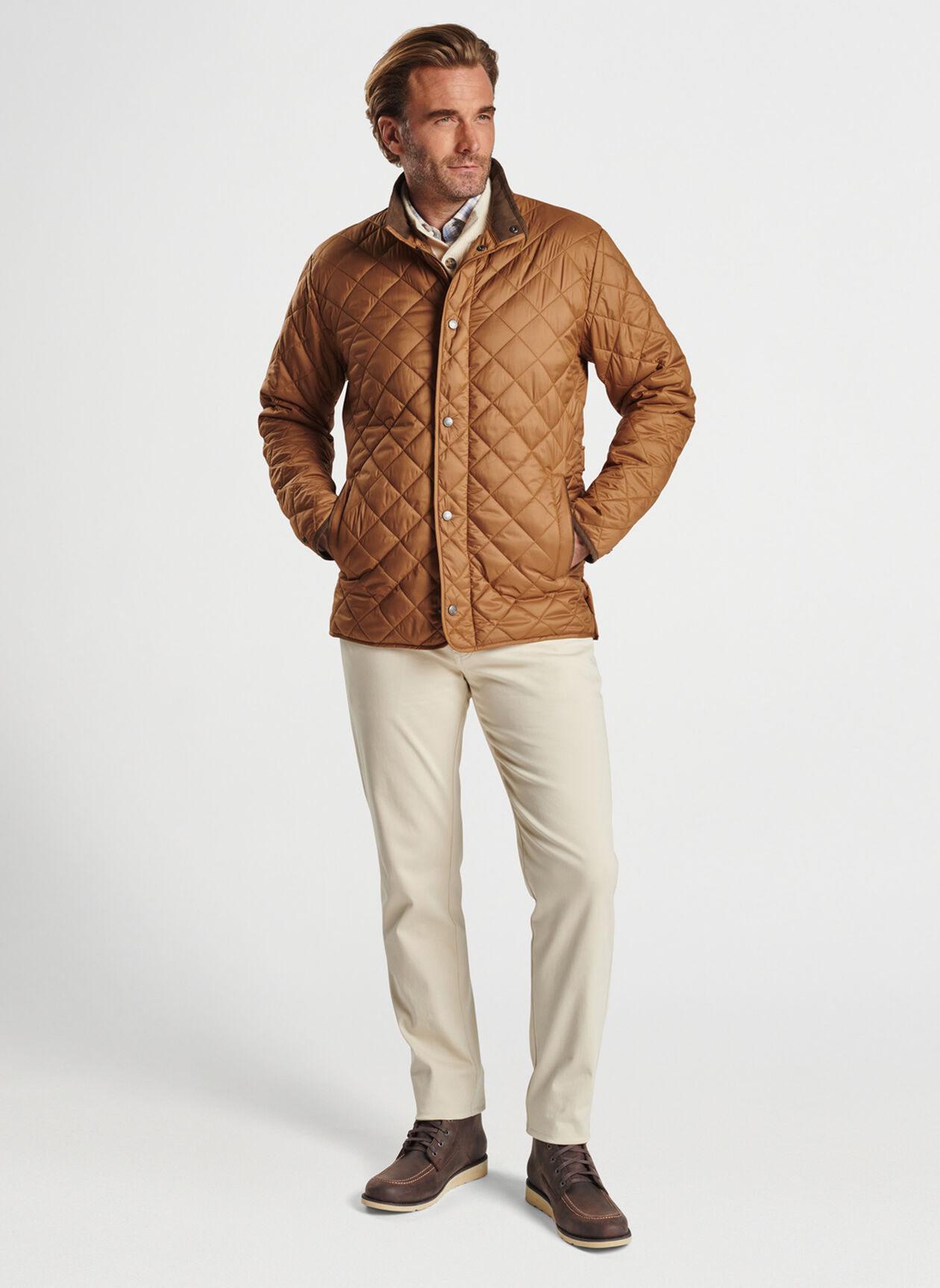 Peter Millar Crown Suffolk Quilted Travel Coat - ShopStyle