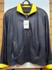 Remy Remy Maize and Blue Leather Jacket