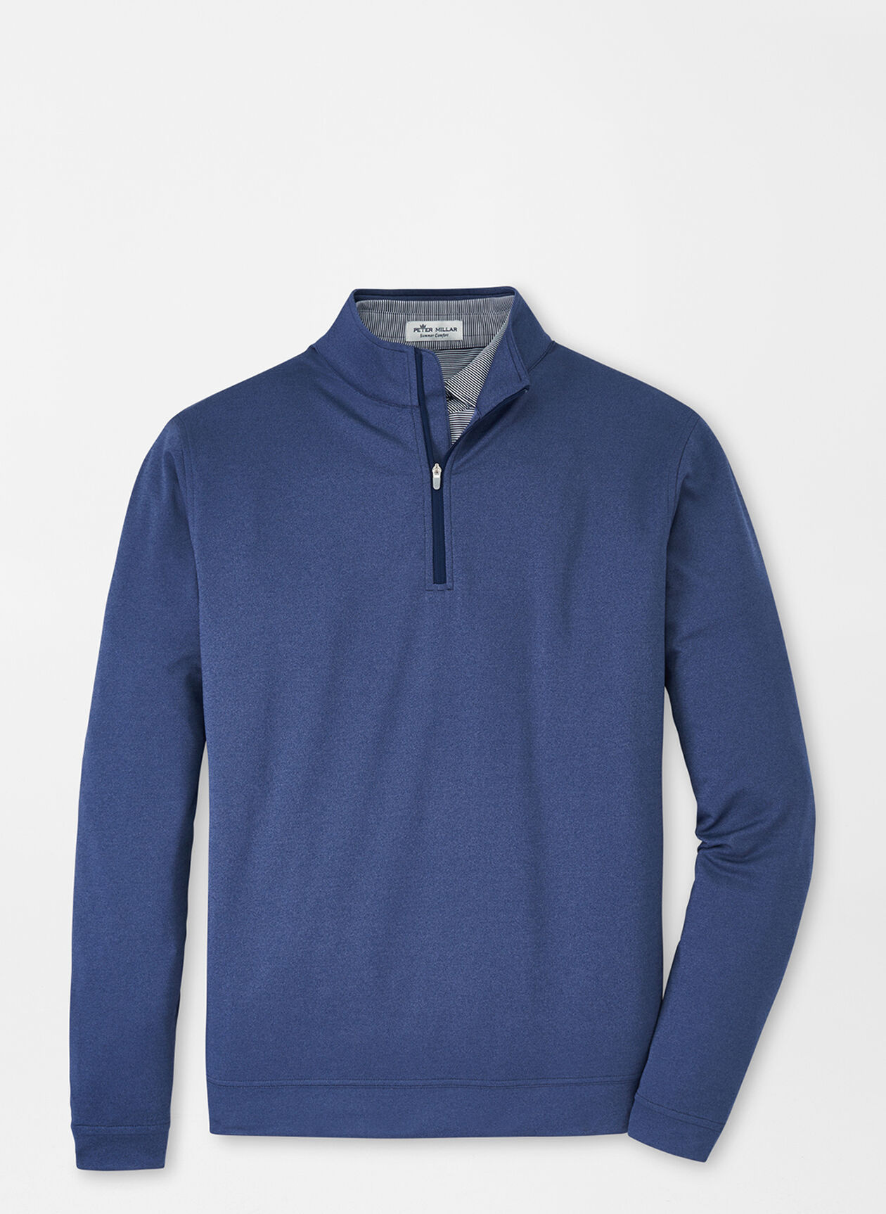 Peter Millar Perth Melange Performance 1/4 Zip - Van Boven