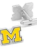 Cufflinks Inc Cufflinks Inc. U of M Cufflinks and Cushion Money Clip Set