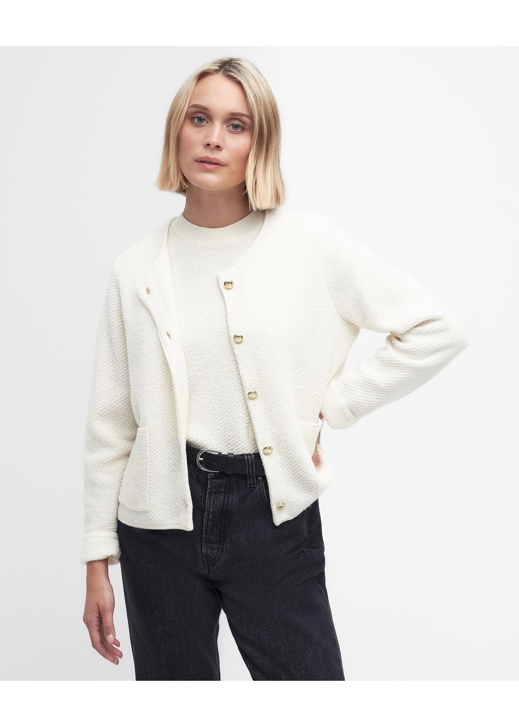 Barbour US for Men & Women Barbour Ladies Knitted Cardigan