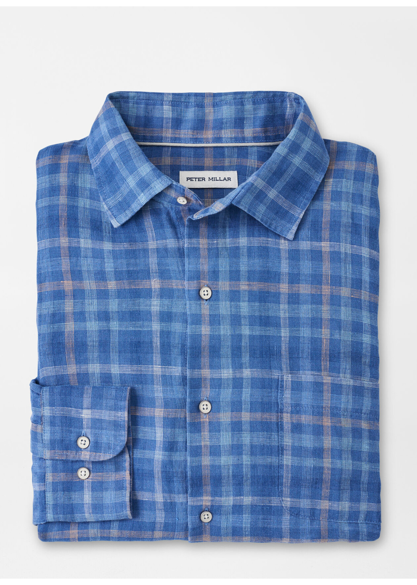 Peter Millar Peter Millar Ashore Linen Sport Shirt