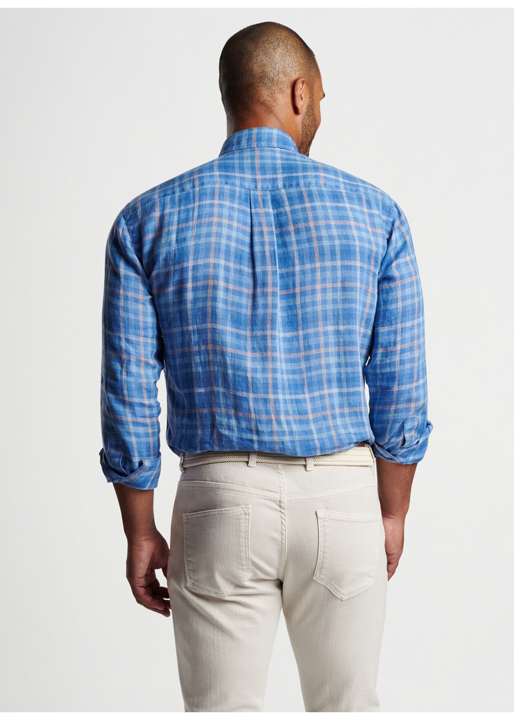 Peter Millar Peter Millar Ashore Linen Sport Shirt