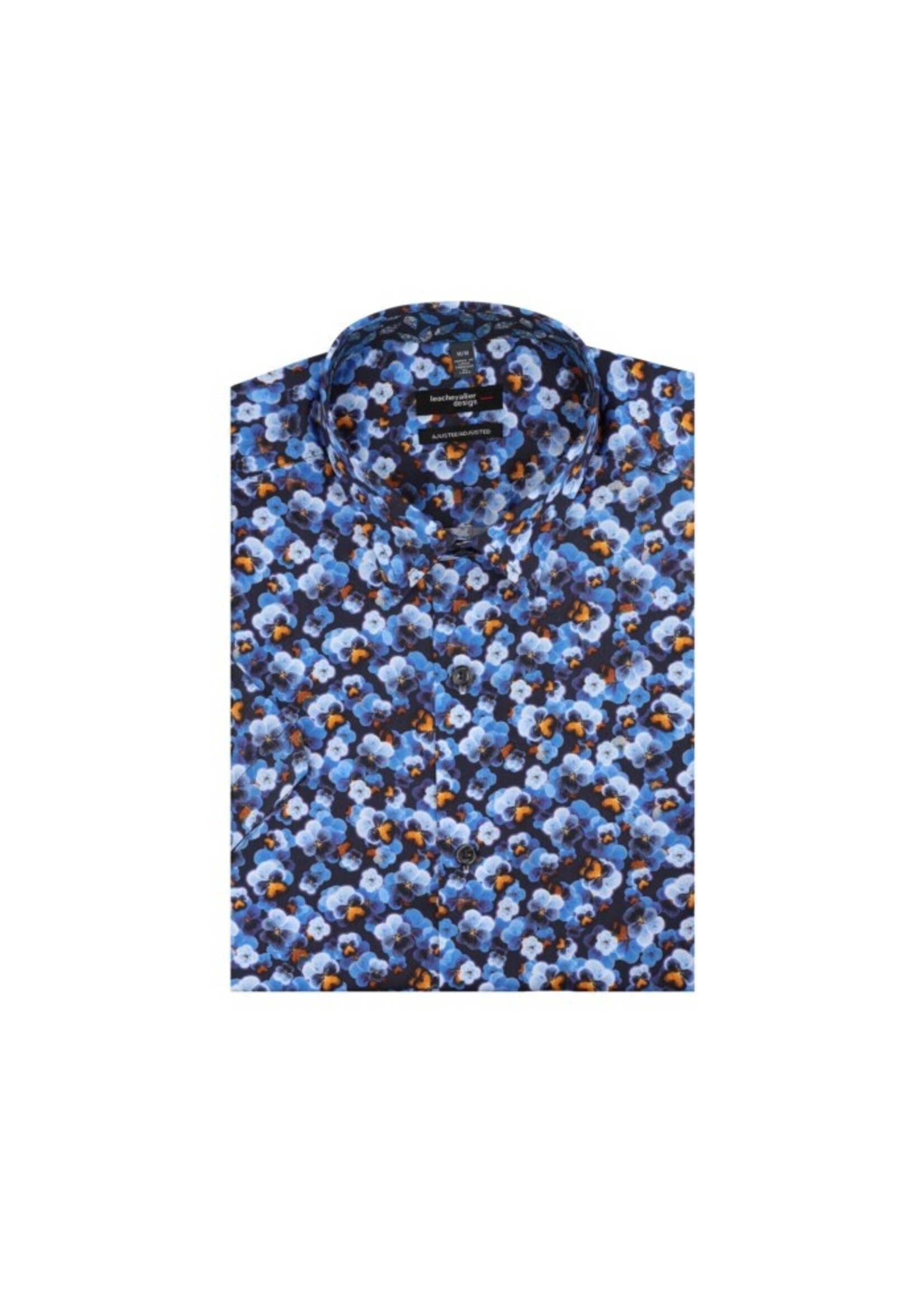 Leo Chevalier Leo Chevalier "Red" Short Sleeve Shirt Trim