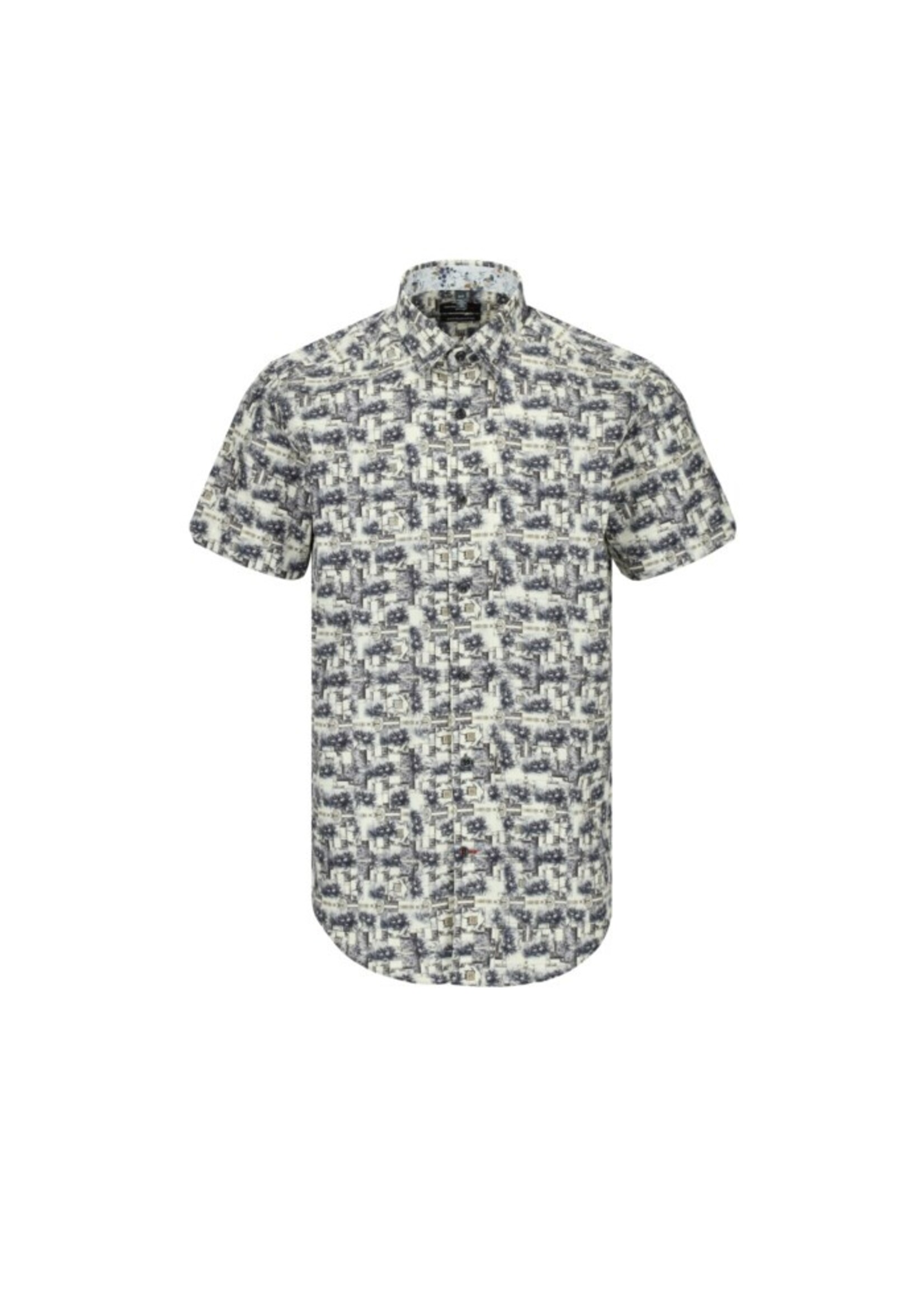 Leo Chevalier Leo Chevalier "Red" Short Sleeve Shirt Trim