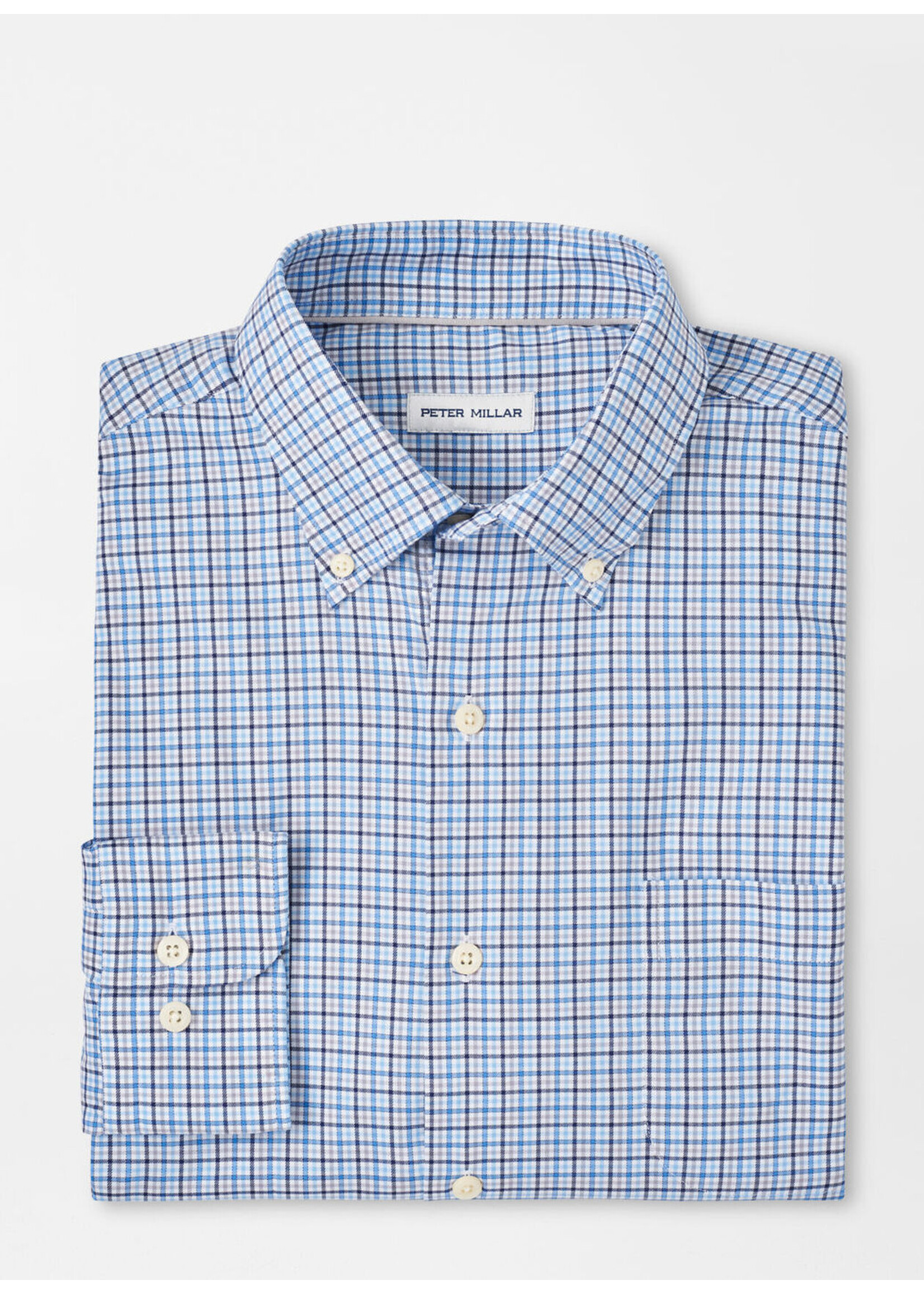 Peter Millar Peter Millar Albert Cotton-Stretch Sport Shirt