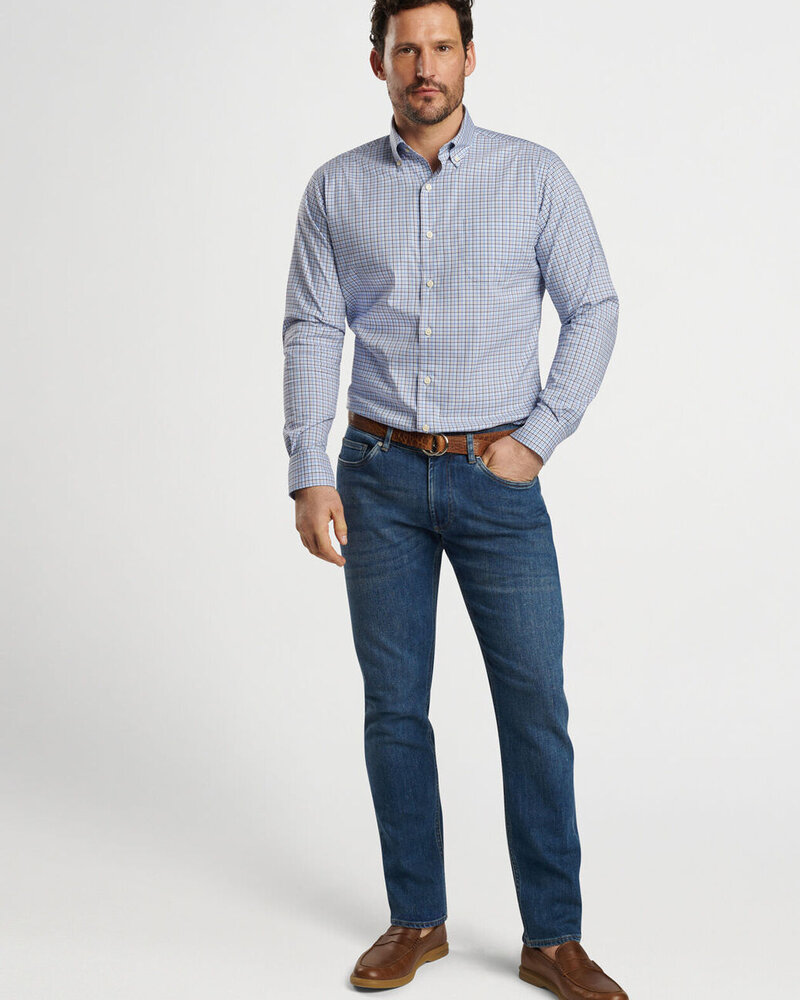 Peter Millar Peter Millar Albert Cotton-Stretch Sport Shirt