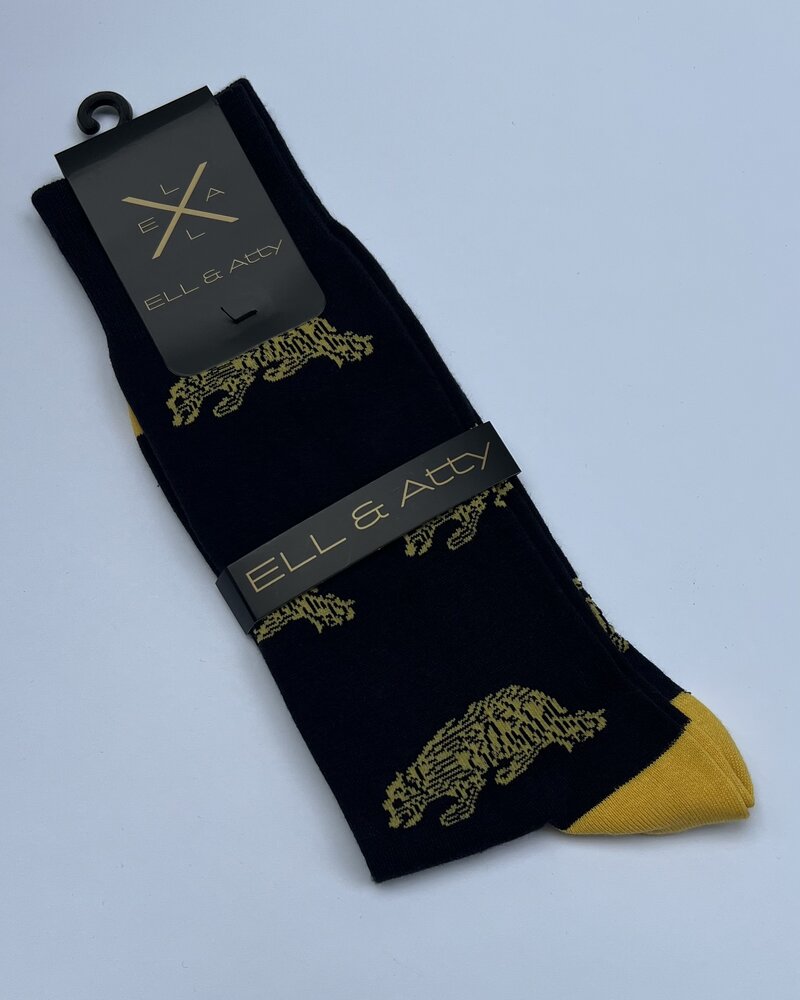ELL & Atty ELL & Atty Michigan Wolverine Socks
