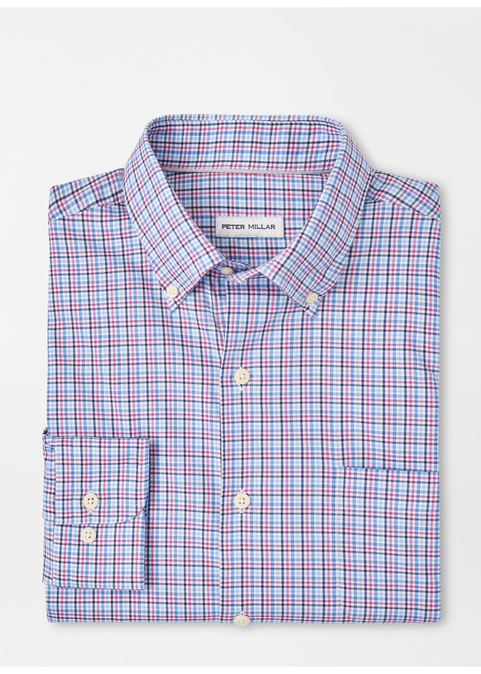 Peter Millar Peter Millar Albert Cotton-Stretch Sport Shirt