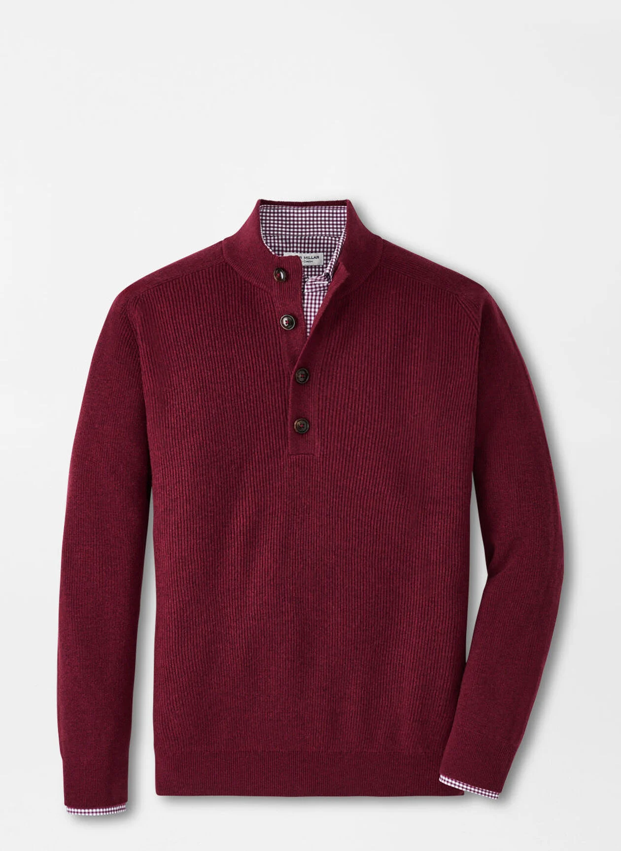 Button mock sweater hot sale