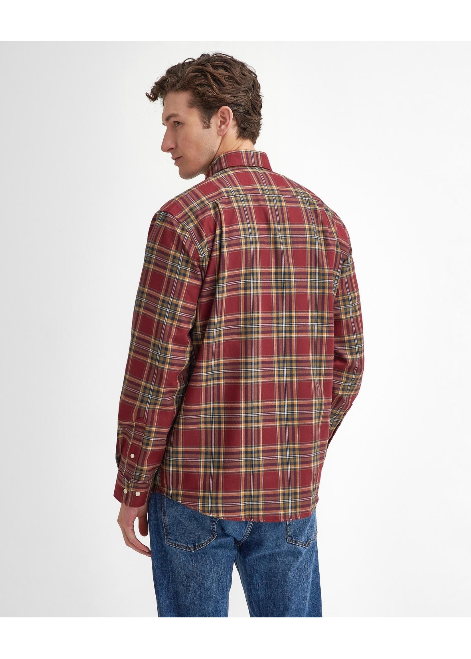 Barbour US for Men & Women Barbour Singsby Regular Thermo Weave Checked Shirt