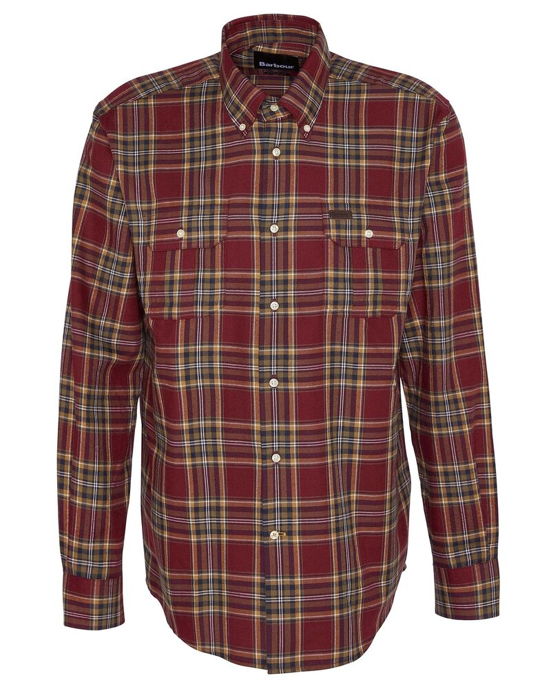 Barbour US for Men & Women Barbour Singsby Regular Thermo Weave Checked Shirt
