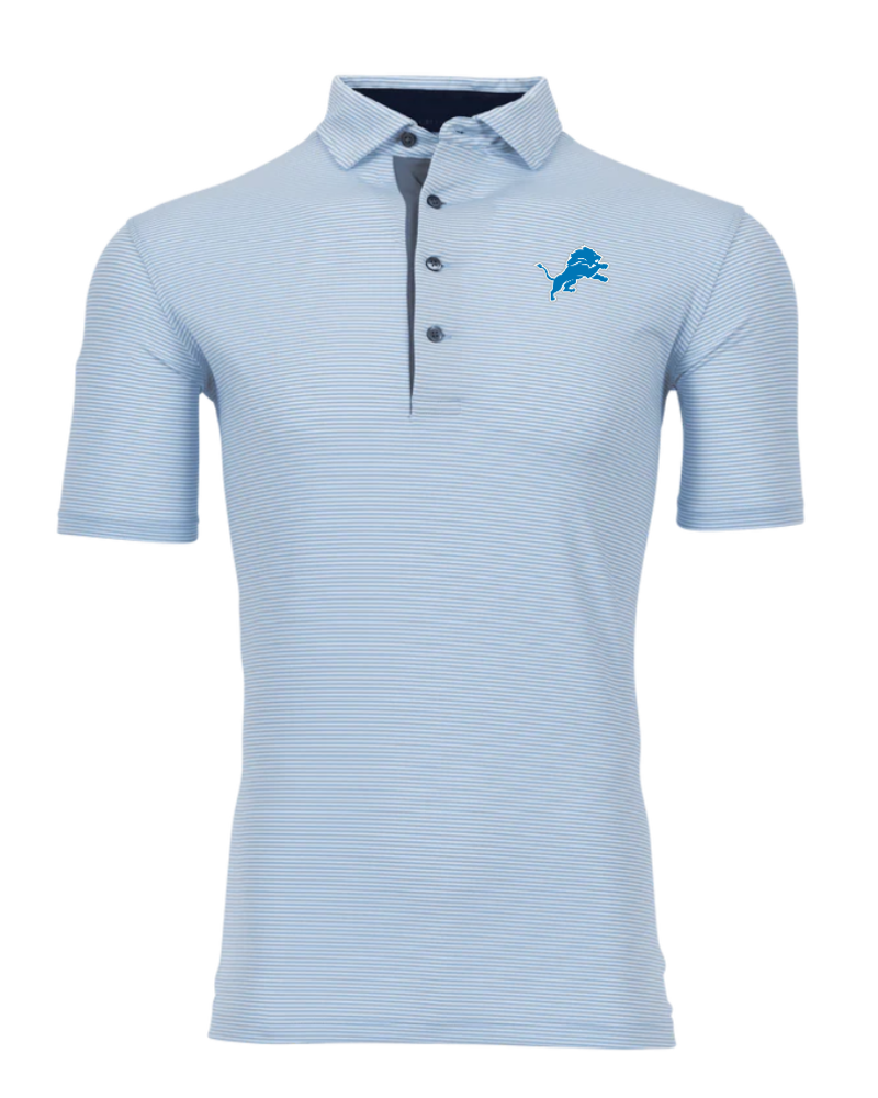 Greyson Greyson Detroit Lions Saranac Polo