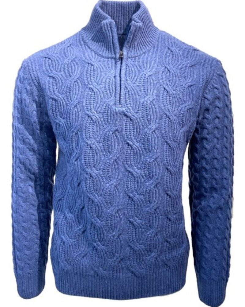 Viyella Viyella Made in Italy 1/4 Zip Sweater