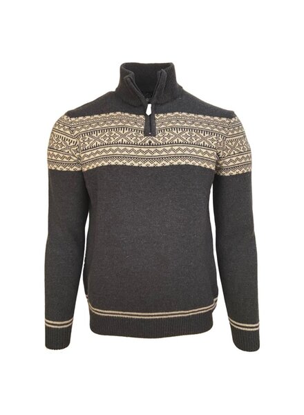 Viyella Viyella Fair Isle 1/4 Zip Sweater