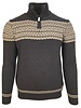 Viyella Viyella Fair Isle 1/4 Zip Sweater