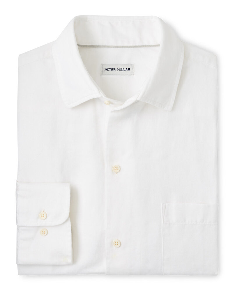 Peter Millar Peter Millar Canal Linen Sport Shirt