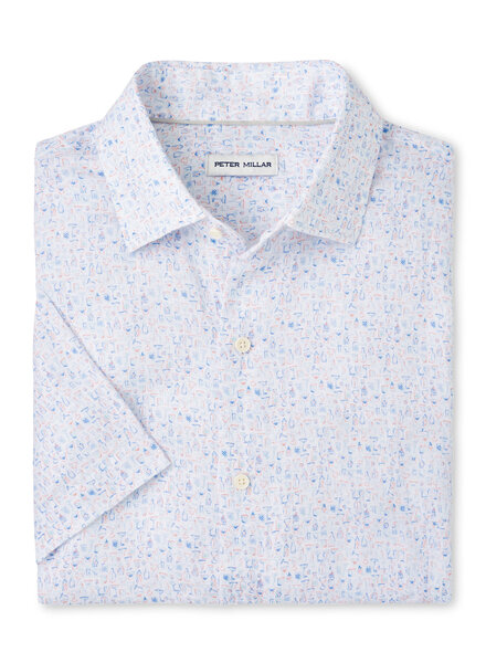 Peter Millar Peter Millar Soiree Linen Sport Shirt