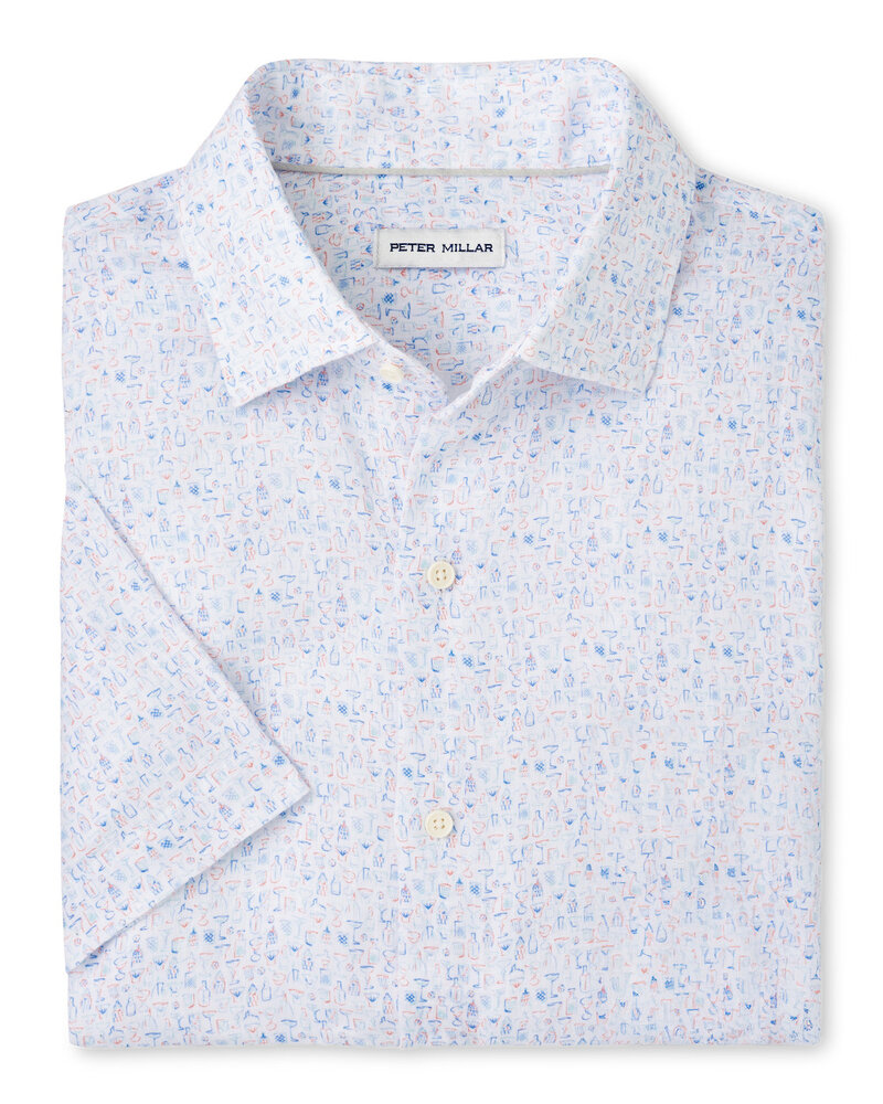 Peter Millar Peter Millar Soiree Linen Sport Shirt