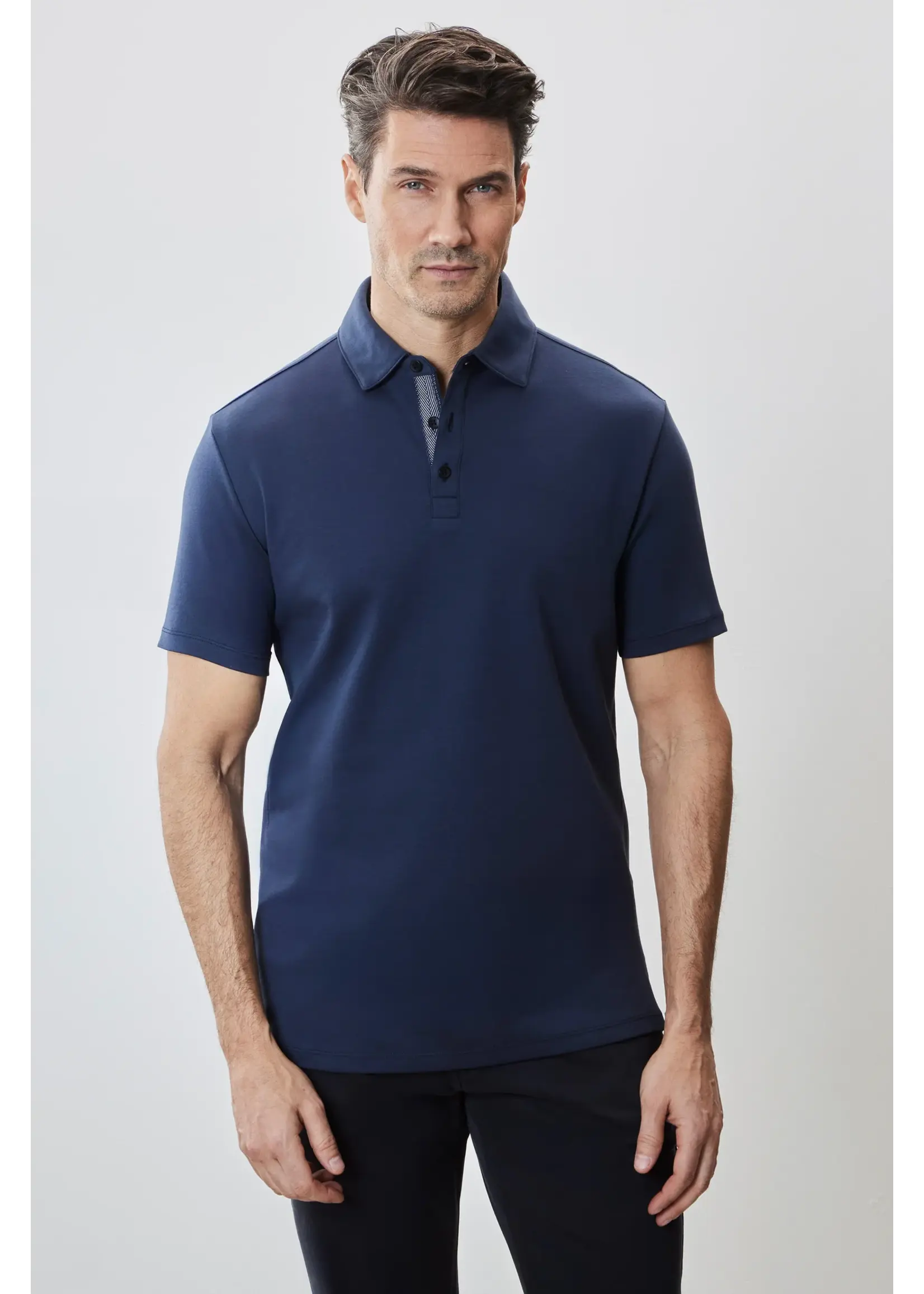 Robert Barakett Robert Barakett Georgia Herringbone Polo