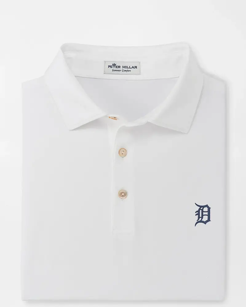 Peter Millar Peter Millar Detroit Tigers Performance Jersey Polo