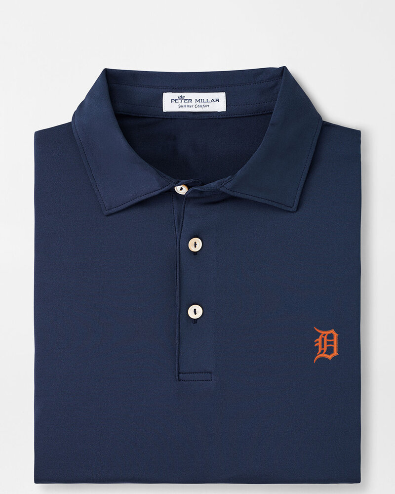 Peter Millar Peter Millar Detroit Tigers Performance Jersey Polo