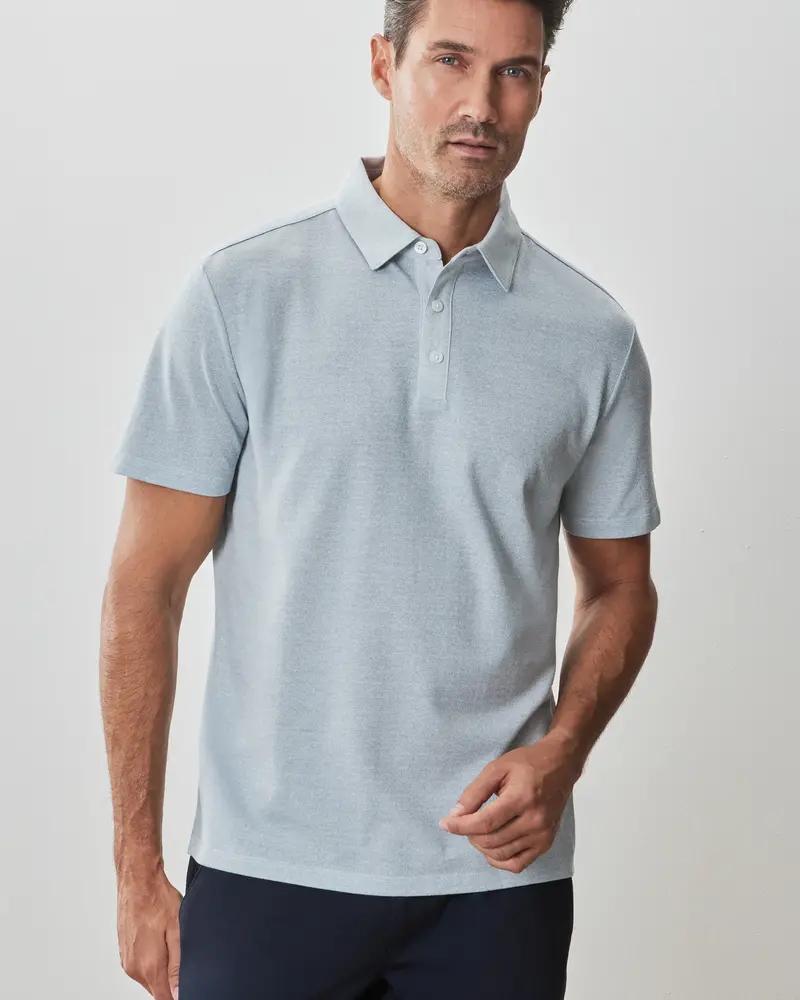 Robert Barakett Robert Barakett Roscoe Polo w/ Trim