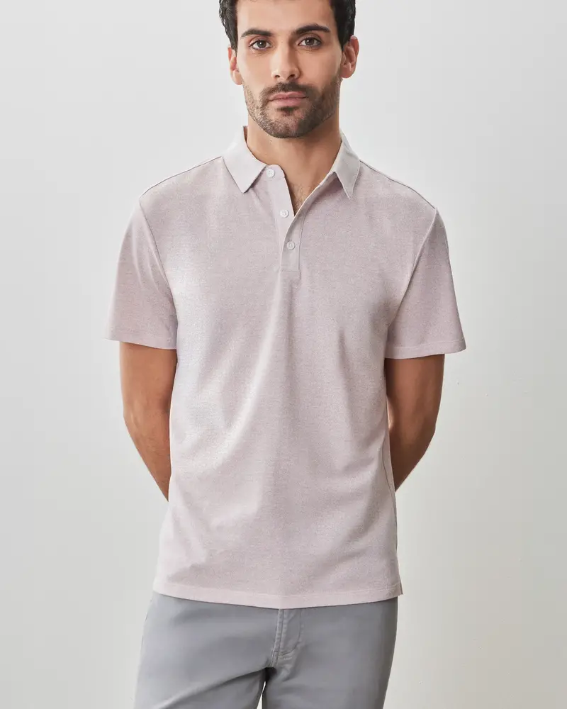 Robert Barakett Robert Barakett Roscoe Polo w/ Trim