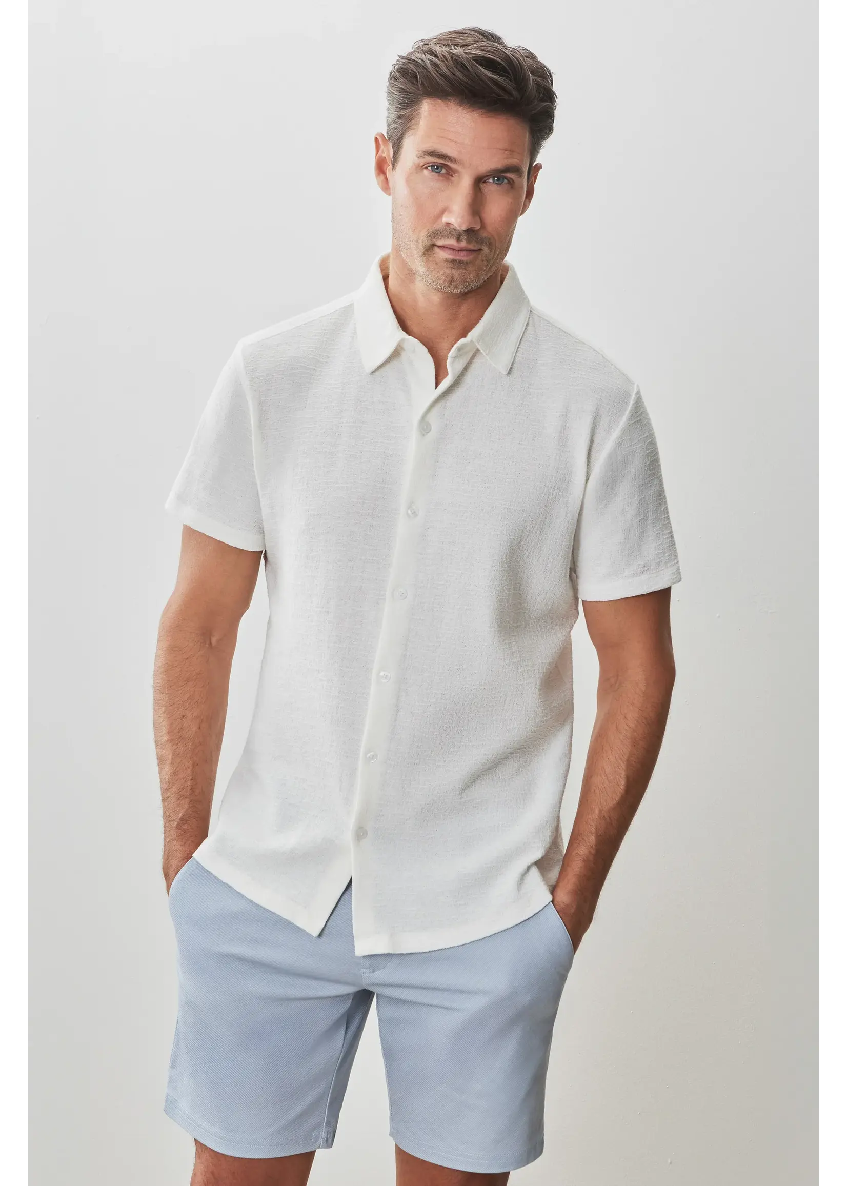 Robert Barakett Robert Barakett Newman Short Sleeve Knit