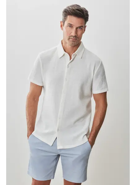 Robert Barakett Robert Barakett Newman Short Sleeve Knit